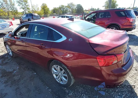 2017 Chevrolet Impala 1Lt из США, поврежденный, VIN 1G1105S34HU186387